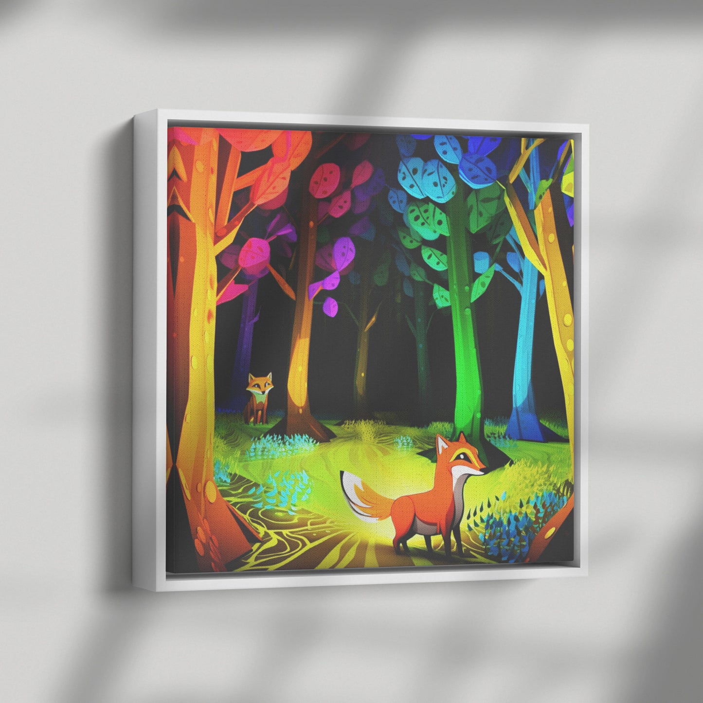 Enchanted Forest Frame Canvas Art
