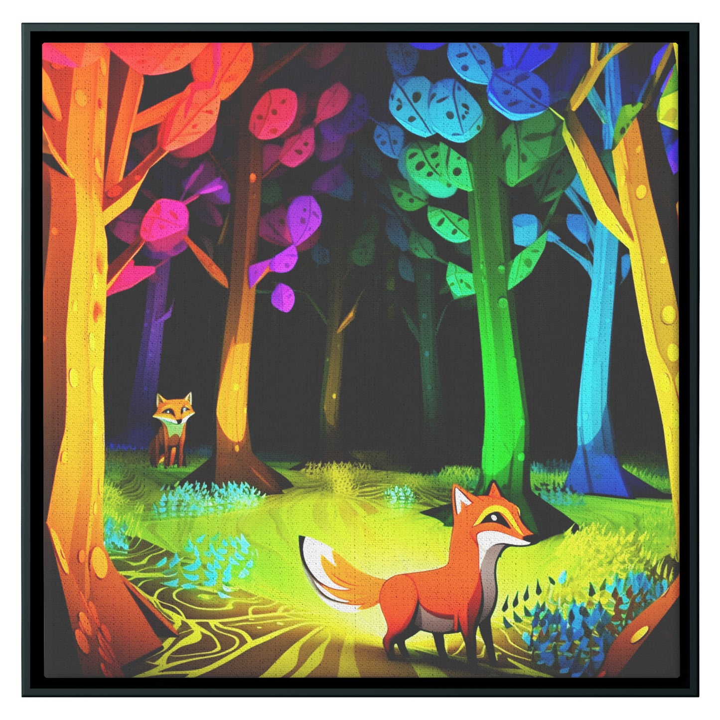 Enchanted Forest Frame Canvas Art