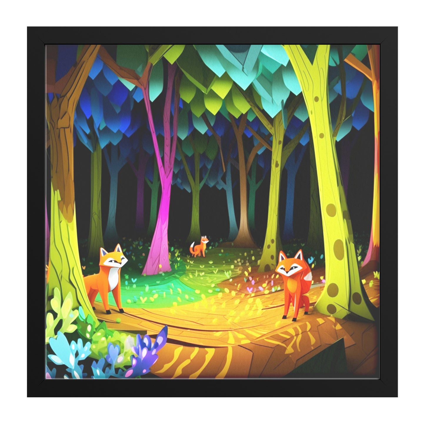 Enchanted Woods Frame Print Art