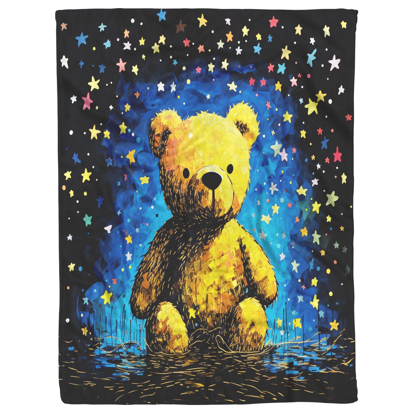 Teddy Bear Dreams Fleece/Sherpa Blanket