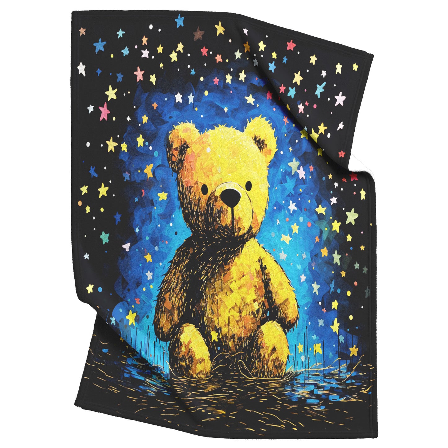 Teddy Bear Dreams Fleece/Sherpa Blanket