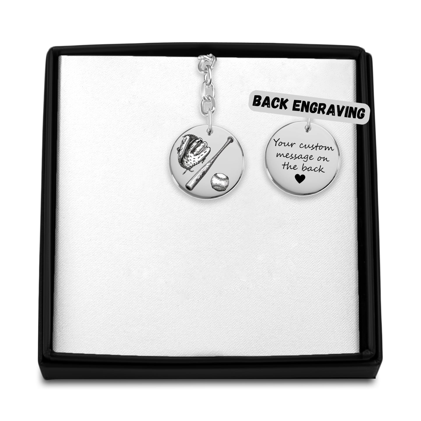 Coin Keychain - Game on, little superstar!