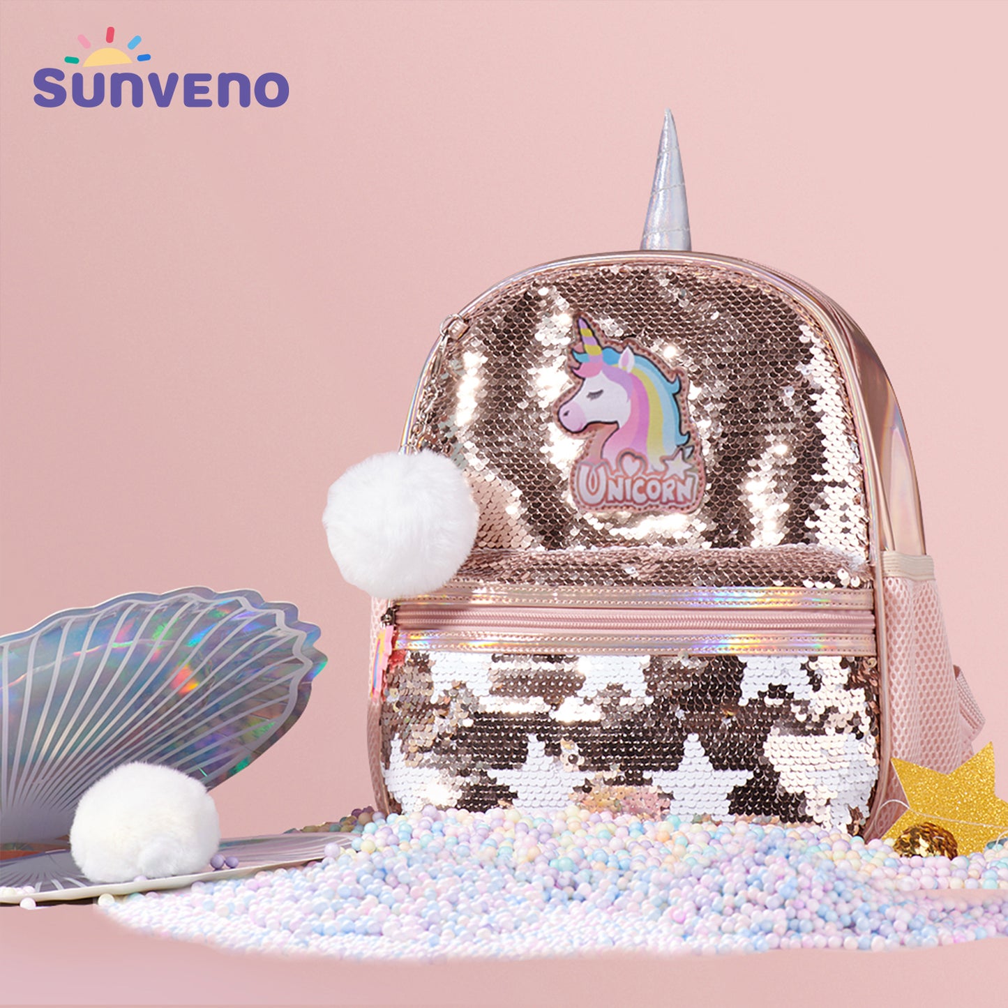 Unicorn Sequins Backpack