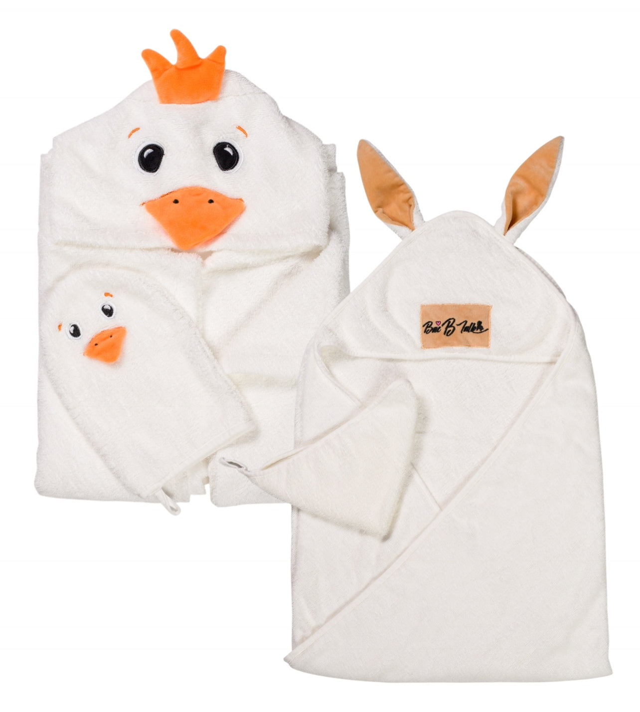 🌿 Children’s Bamboo Poncho & Hooded Towel Collection