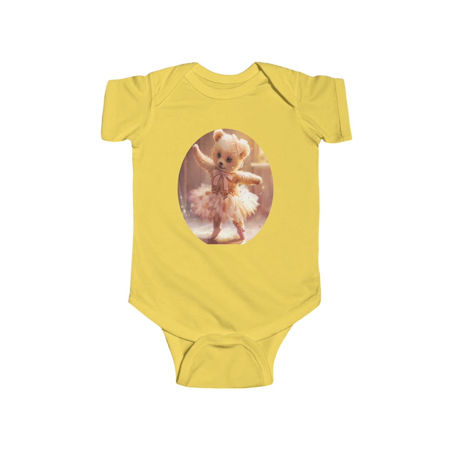 Ballerina Babe: Cute and Comfy Infant Bodysuit with Cub Graph