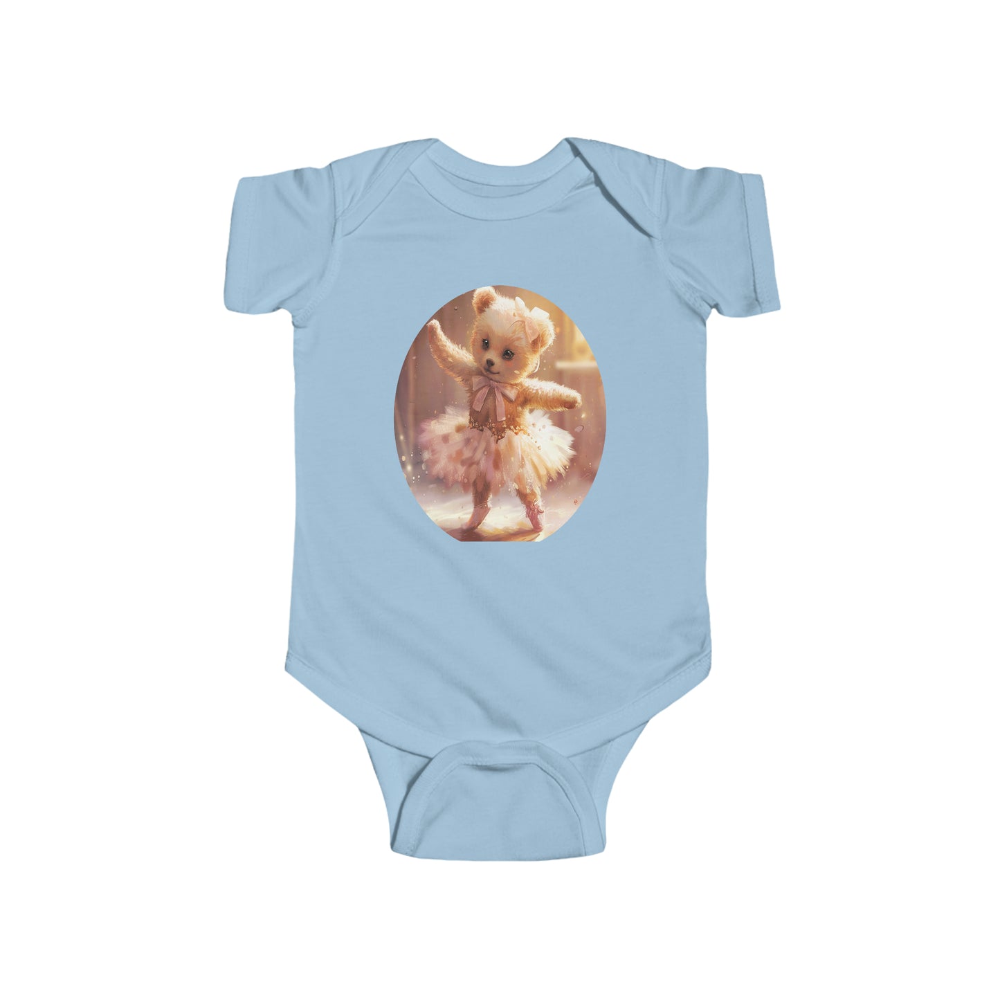 Ballerina Babe: Cute and Comfy Infant Bodysuit with Cub Graph