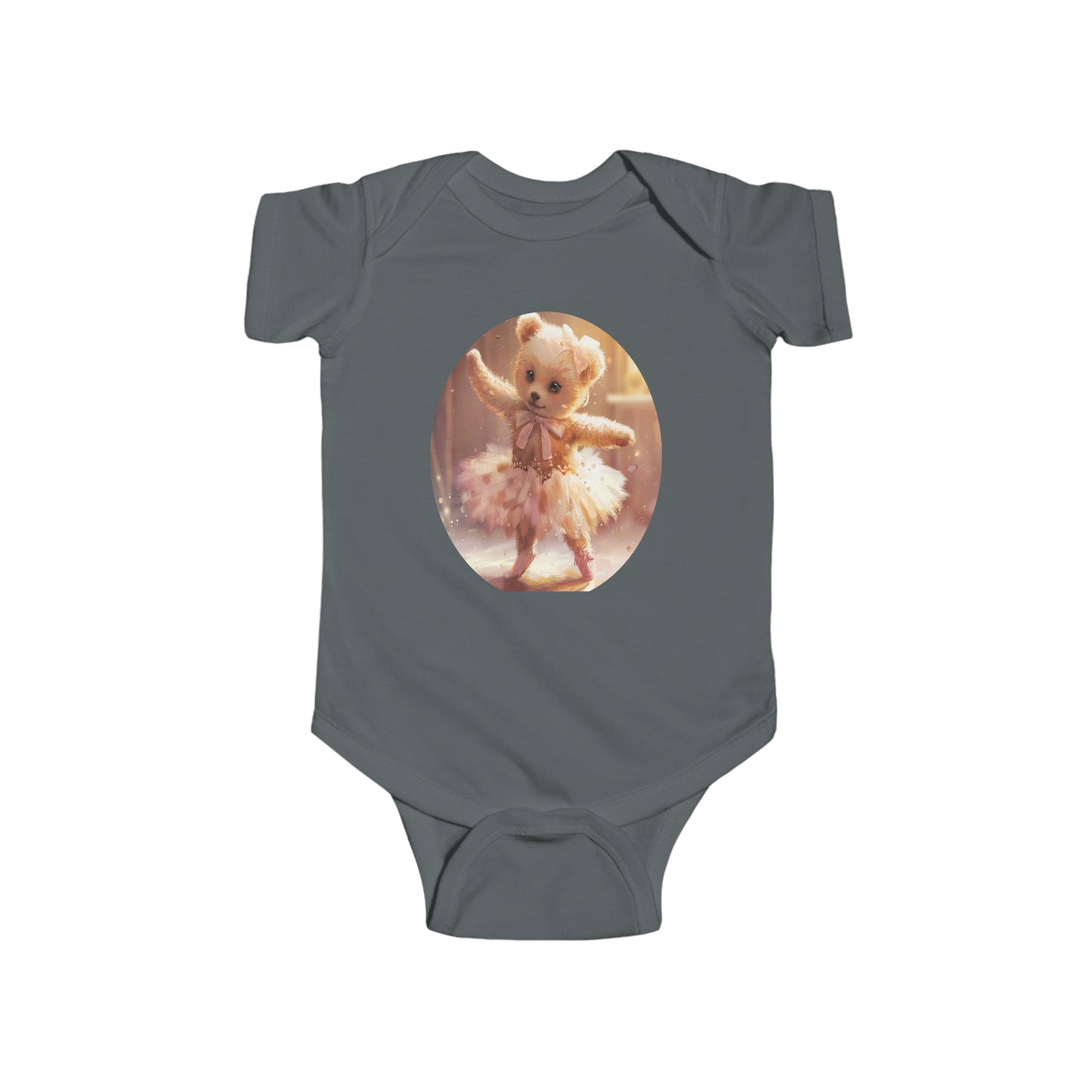 Ballerina Babe: Cute and Comfy Infant Bodysuit with Cub Graph