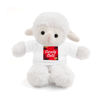 Fiercely Cute: Plush Stuffed Animals with Tee