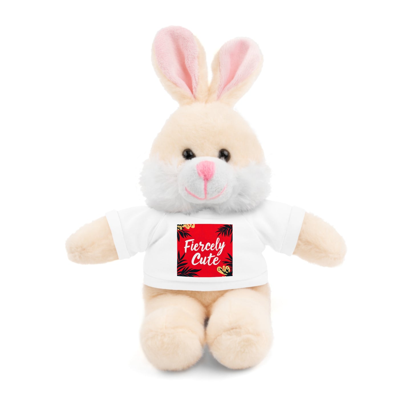 Fiercely Cute: Plush Stuffed Animals with Tee