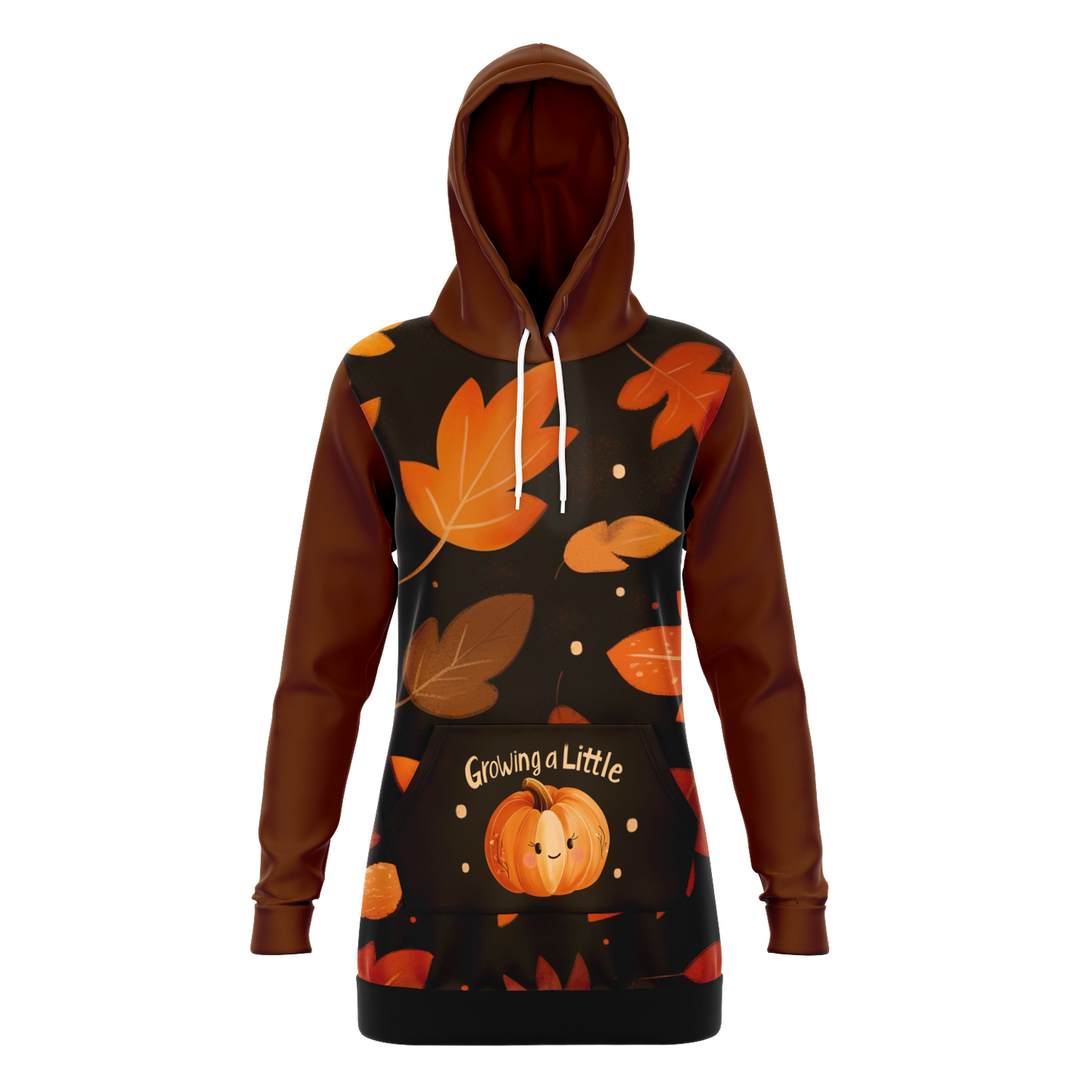 Growing a Little Pumpkin Longline Hoodie