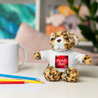 Fiercely Cute: Plush Stuffed Animals with Tee