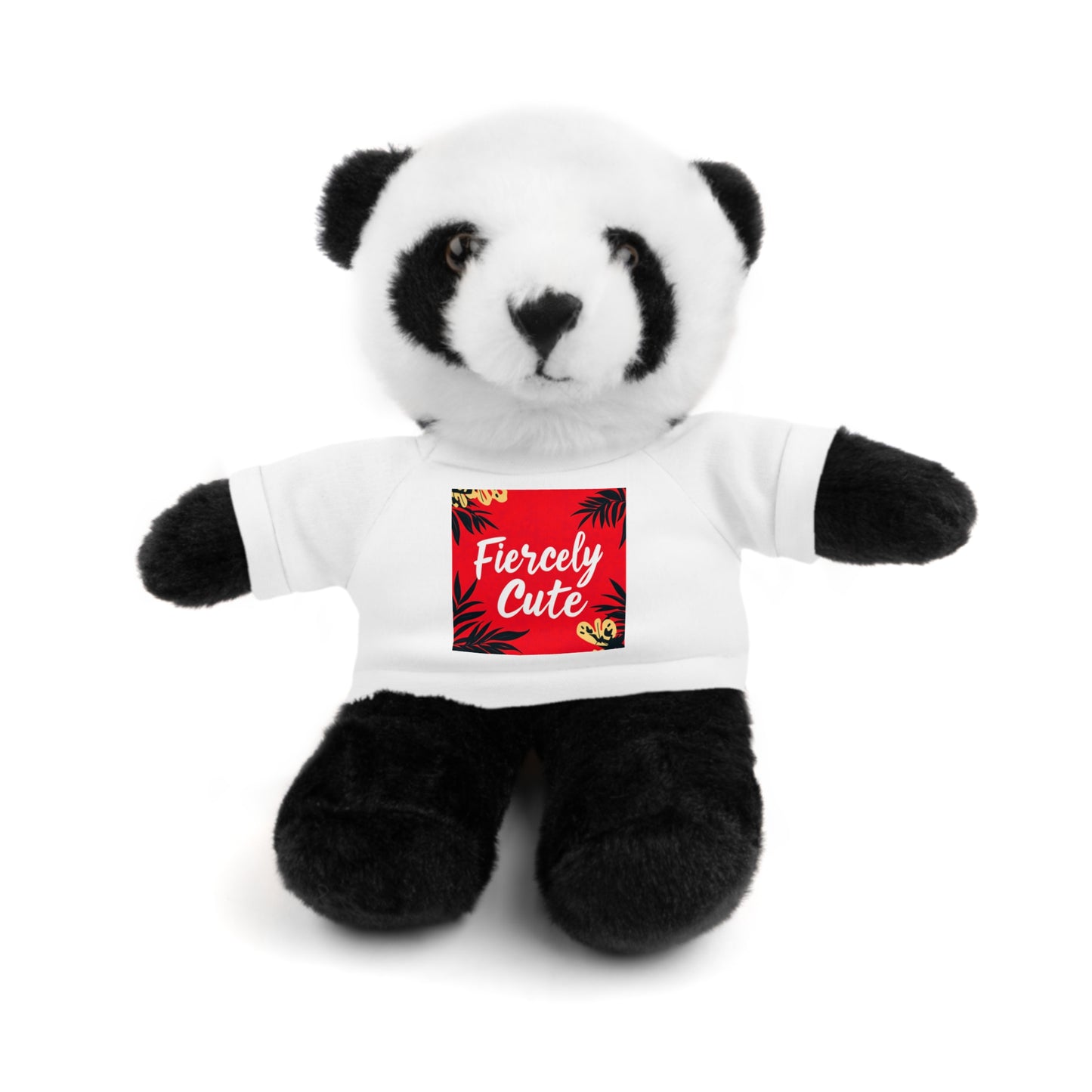 Fiercely Cute: Plush Stuffed Animals with Tee