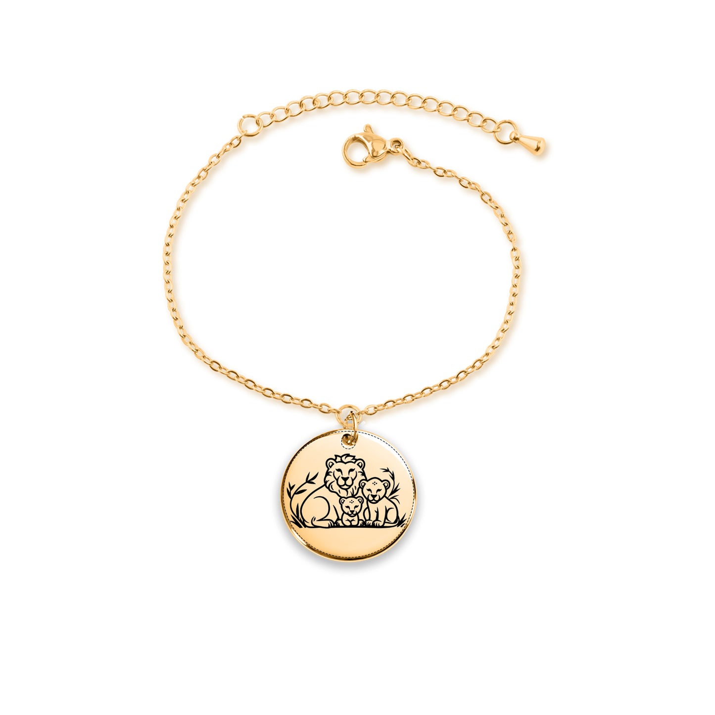 Lion Pride Coin Bracelet