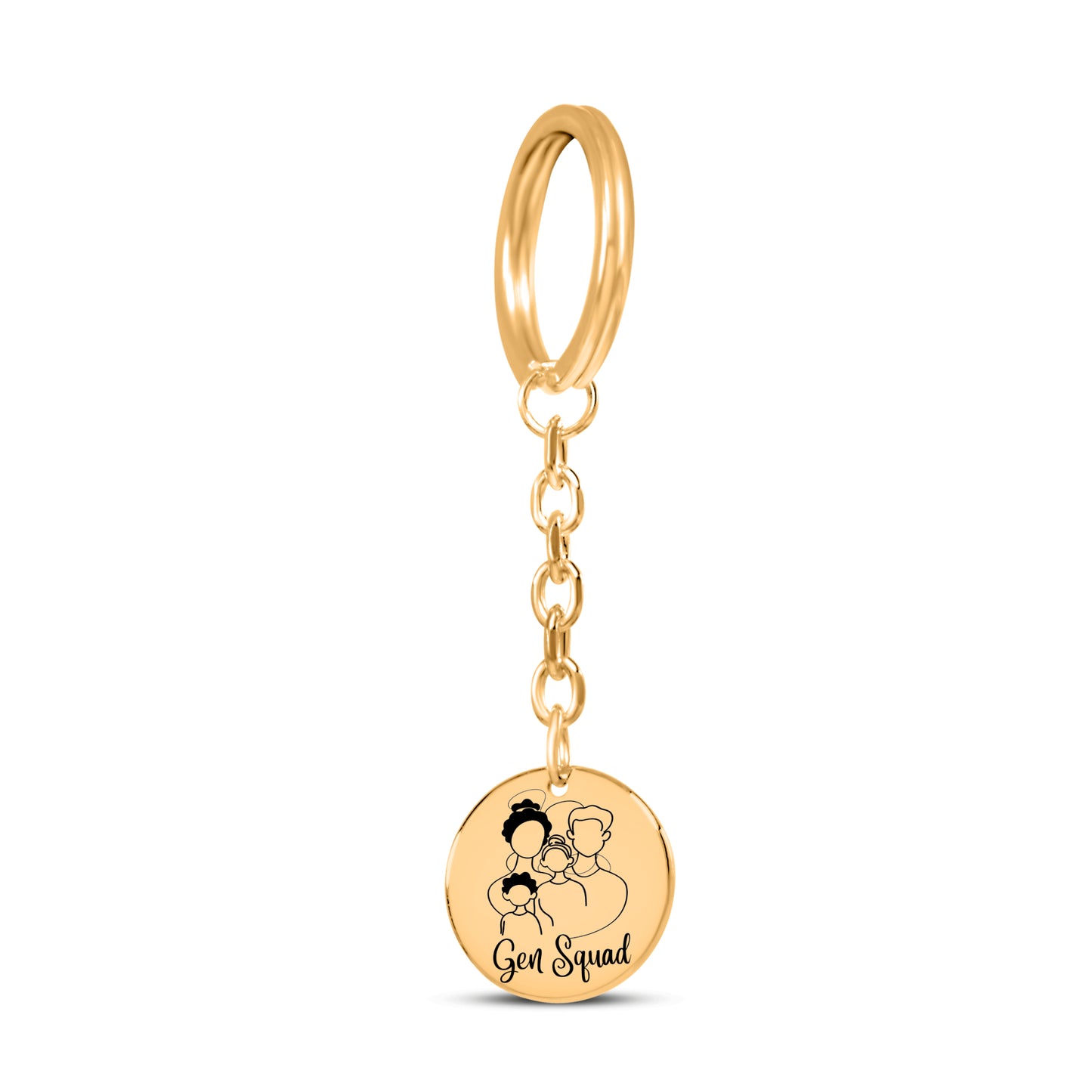 Gen Squad Option C - Coin Keychain