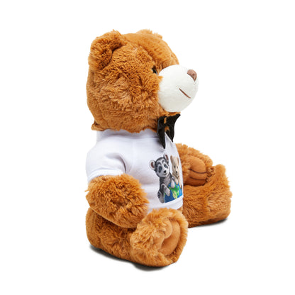 Welcome To The World - Teddy Bear with T-Shirt