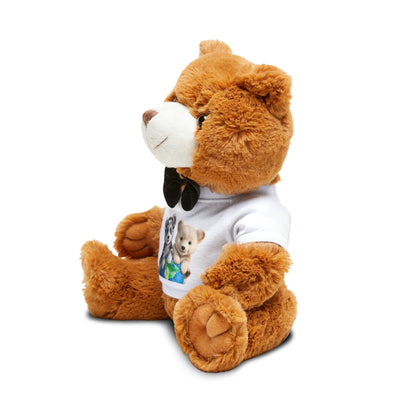 Welcome To The World - Teddy Bear with T-Shirt