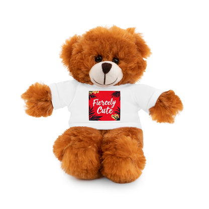 Fiercely Cute: Plush Stuffed Animals with Tee