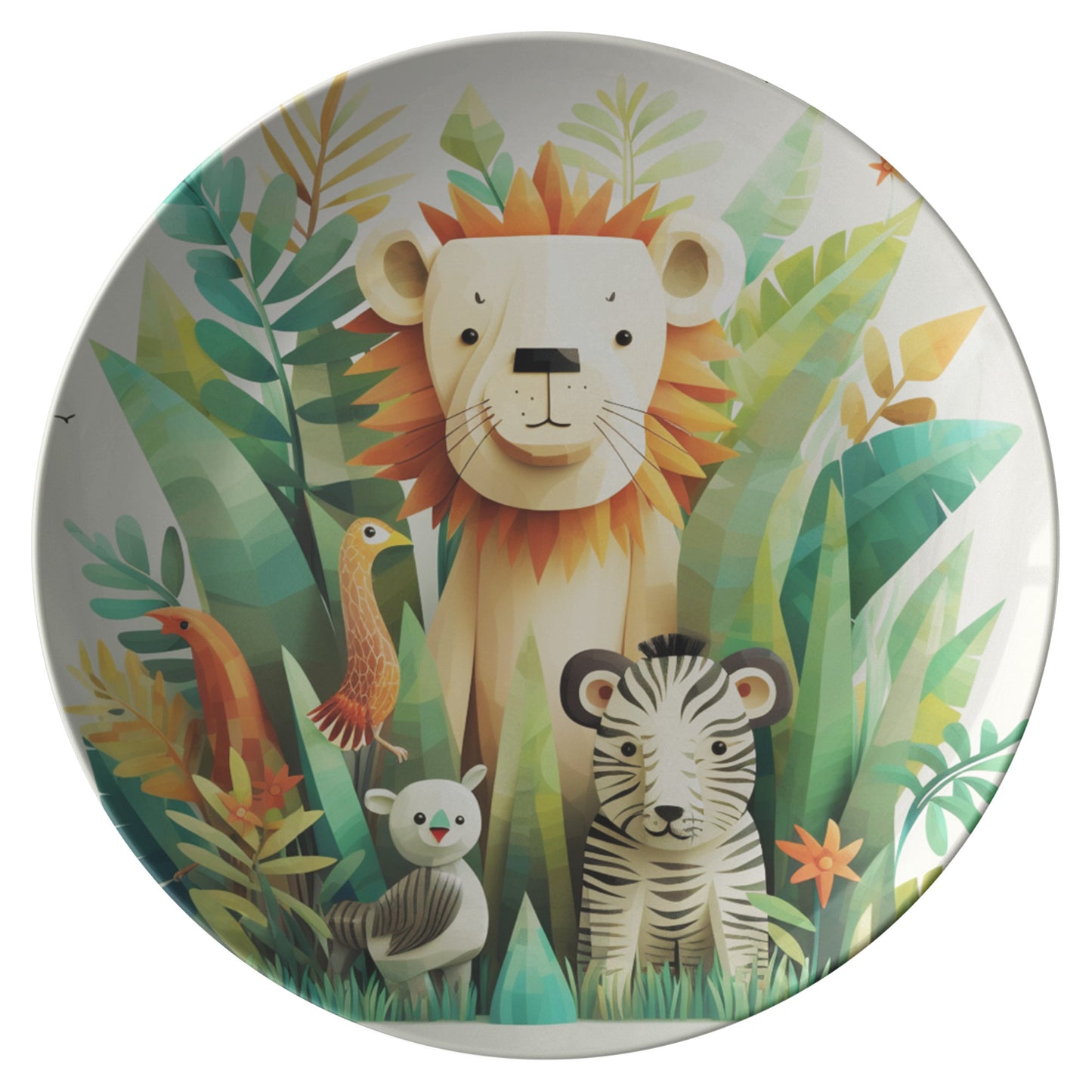 Adorable jungle animals (Lion, Zebra & Friends)