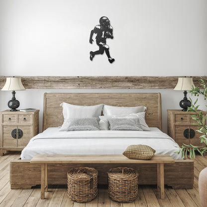Cute and Sporty: Football in Metal Art