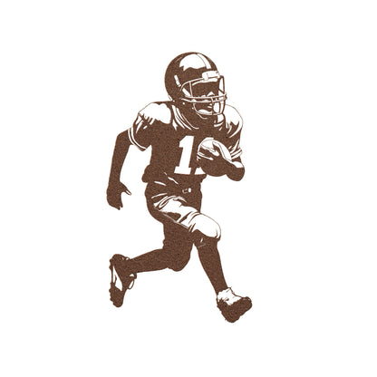 Cute and Sporty: Football in Metal Art