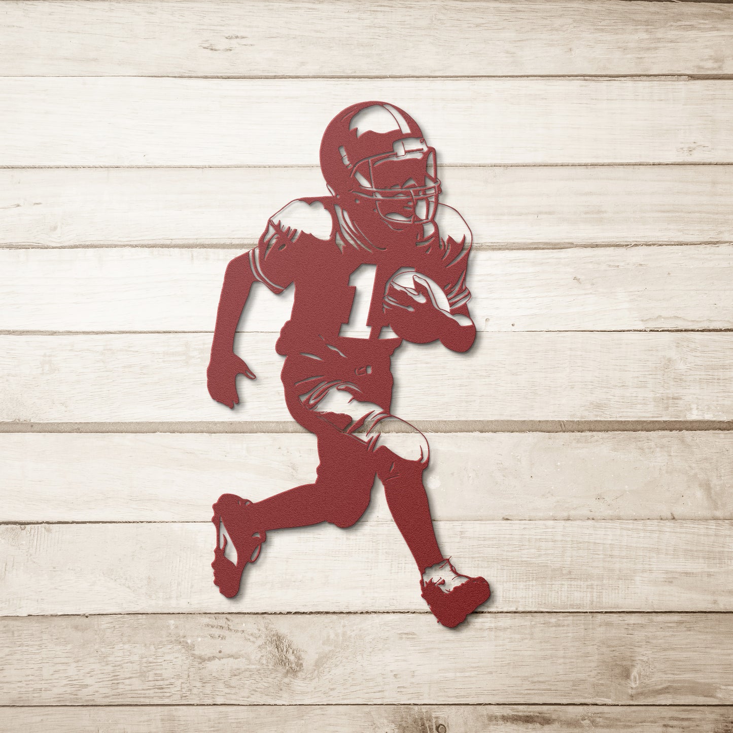 Cute and Sporty: Football in Metal Art