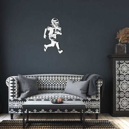 Cute and Sporty: Football in Metal Art