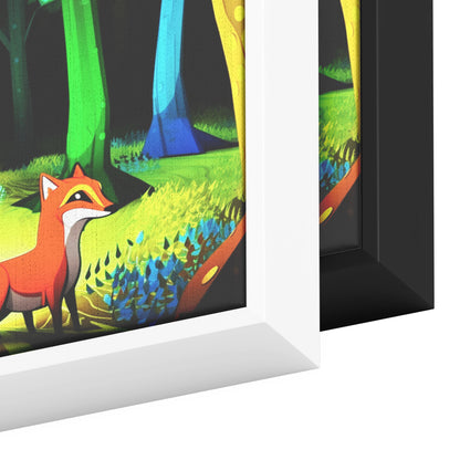 Enchanted Forest Frame Canvas Art