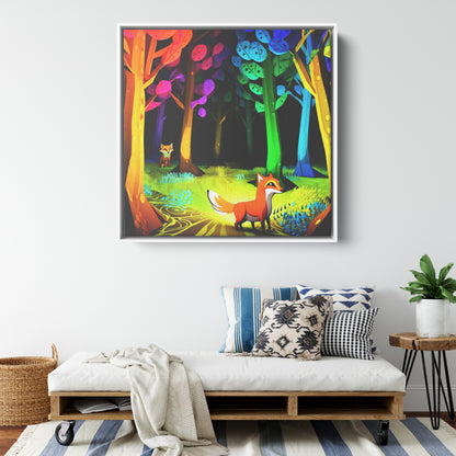 Enchanted Forest Frame Canvas Art