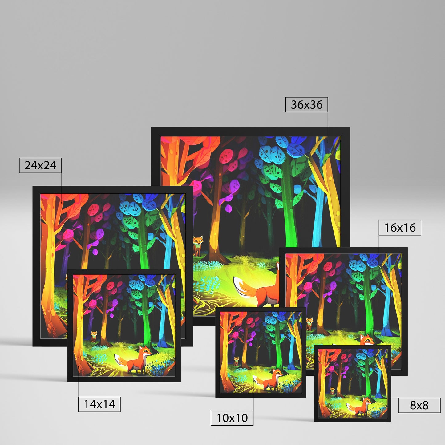Enchanted Forest Frame Print Art