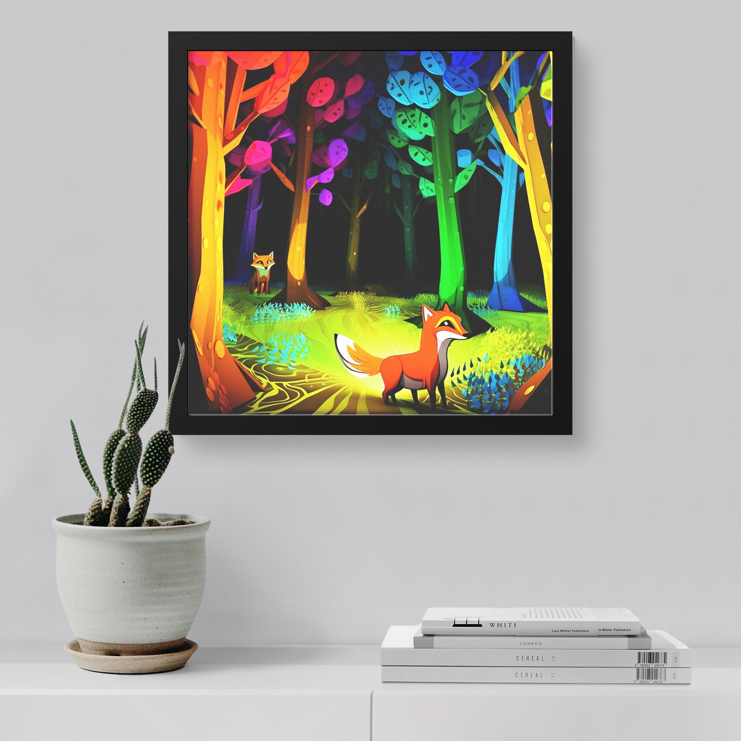 Enchanted Forest Frame Print Art