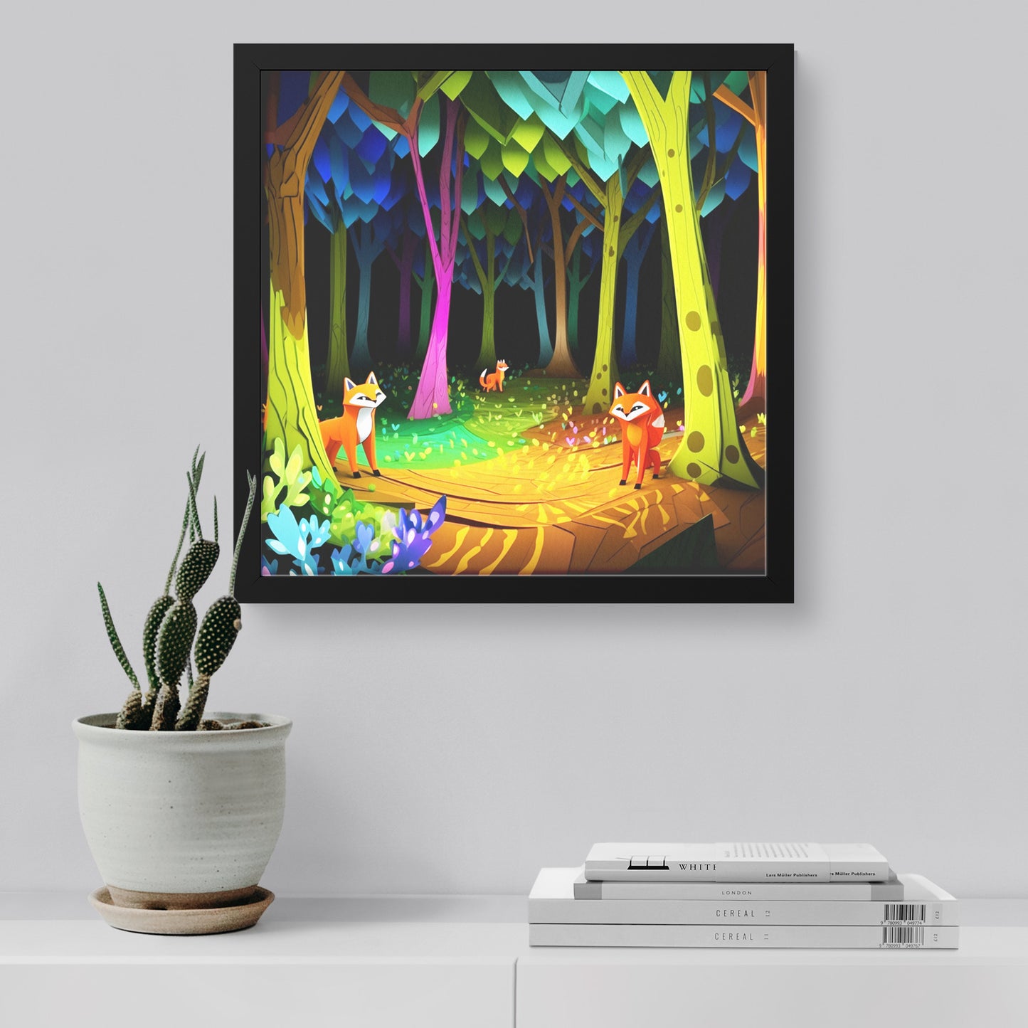 Enchanted Woods Frame Print Art
