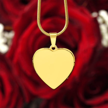 Forever in My Heart: Engraved Necklace for Mothers & Mothers-to-Be