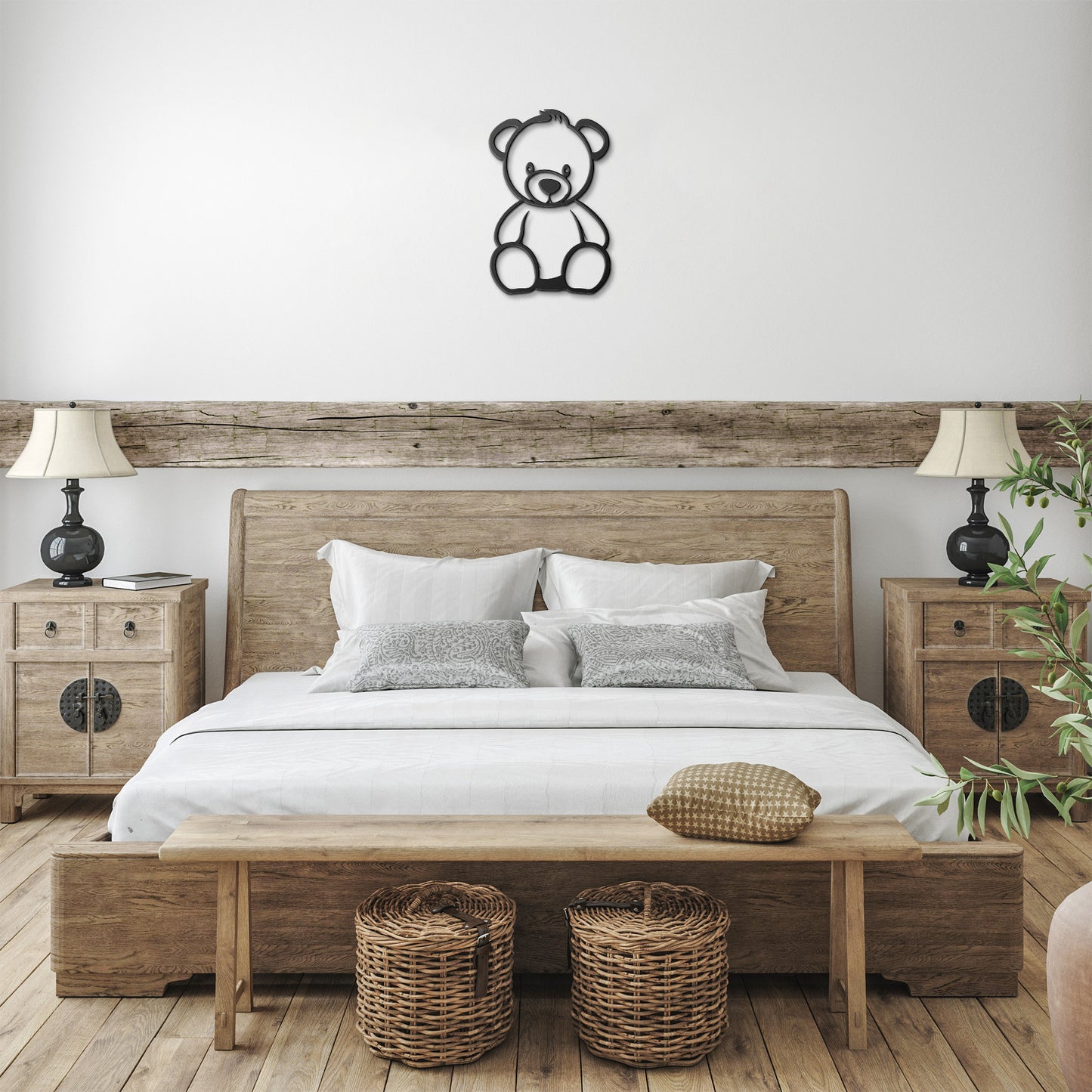 Teddy Bear Metal Print