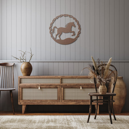 Whimsical Foal Metal Art