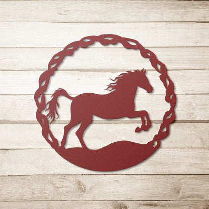 Whimsical Foal Metal Art