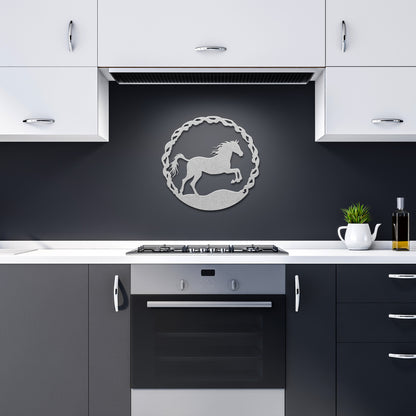 Whimsical Foal Metal Art