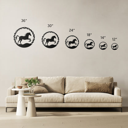Whimsical Foal Metal Art