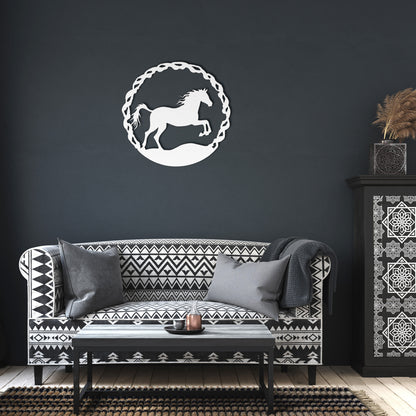 Whimsical Foal Metal Art