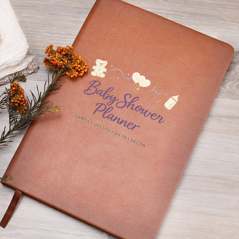 Baby Shower Planner Journal