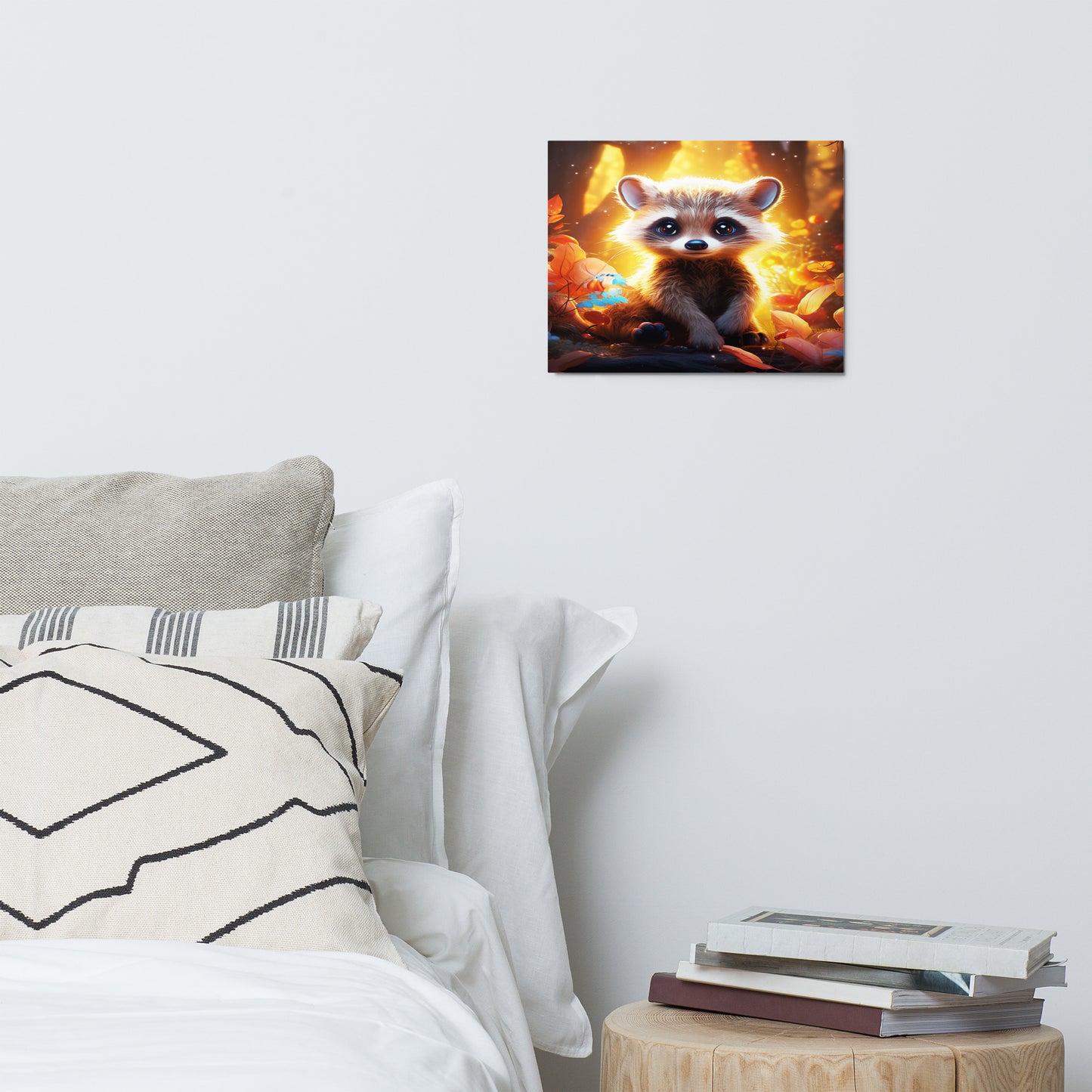 Raccoon Metal Print