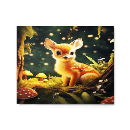 Fawn Metal print