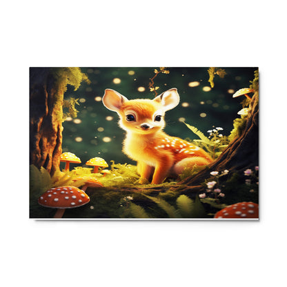 Fawn Metal print