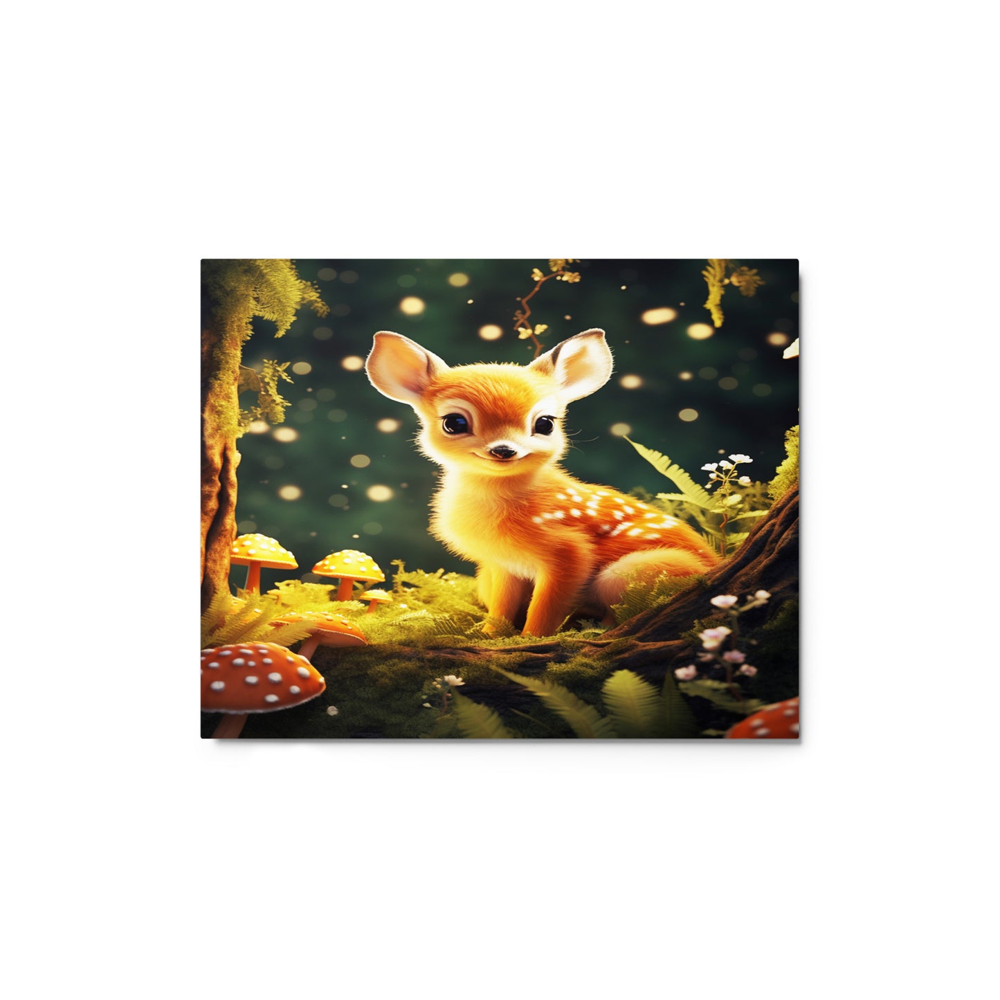 Fawn Metal print