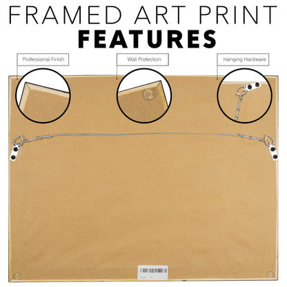 Intricate Teddy Bear Frame Print Art